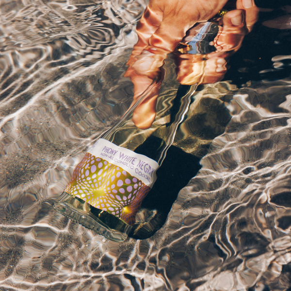 Non-Alcoholic Phony White Negroni.