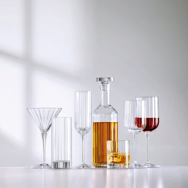 Luigi Bormioli Italian Premium Retro Drinking Glasses | Bach | Set of 6