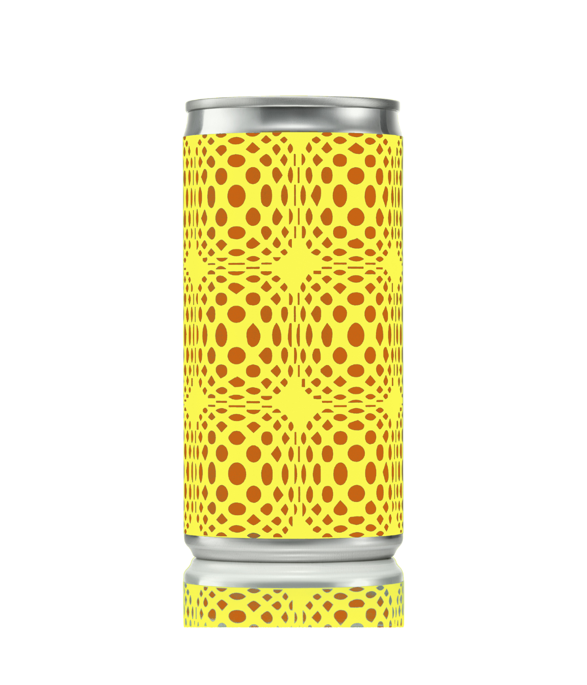 Phony Limone Negroni 200ml can with the webbing label, studio shot