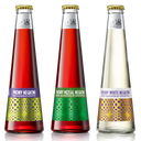 St. Agrestis Phony Negroni classic pack with three non-alcoholic cocktail bottles in Negroni, Mezcal Negroni, and White Negroni varieties.