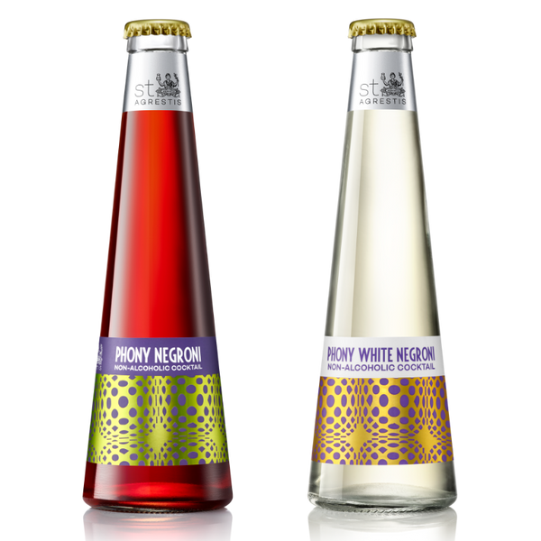 Non-Alcoholic Phony Negroni® & White Negroni.