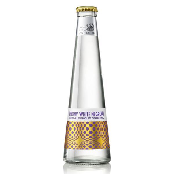 Non-Alcoholic Phony White Negroni. - 24-pack