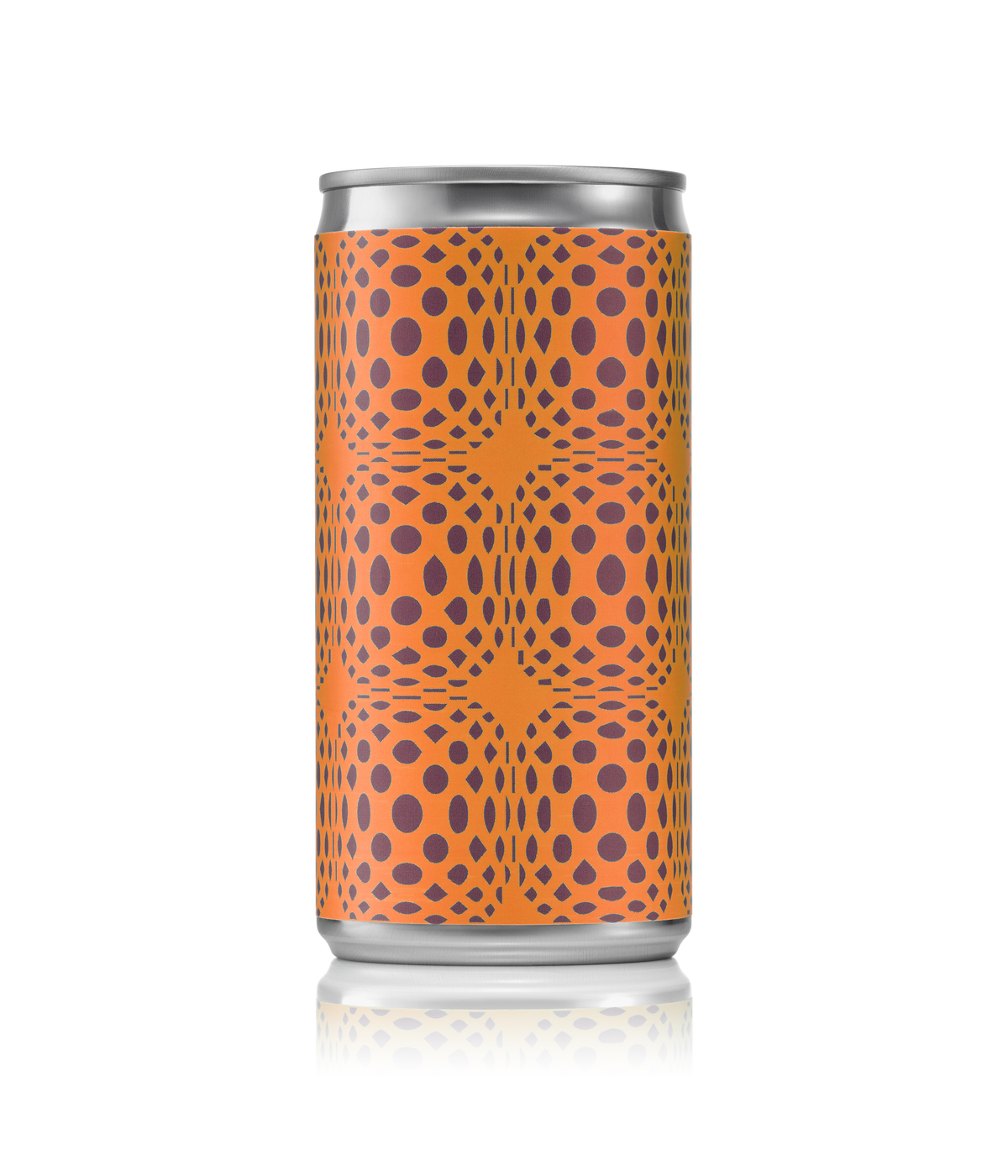 Amaro Falso 200ml can with the St. Agrestis webbing label, studio shot