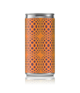 Amaro Falso 200ml can with the St. Agrestis webbing label, studio shot