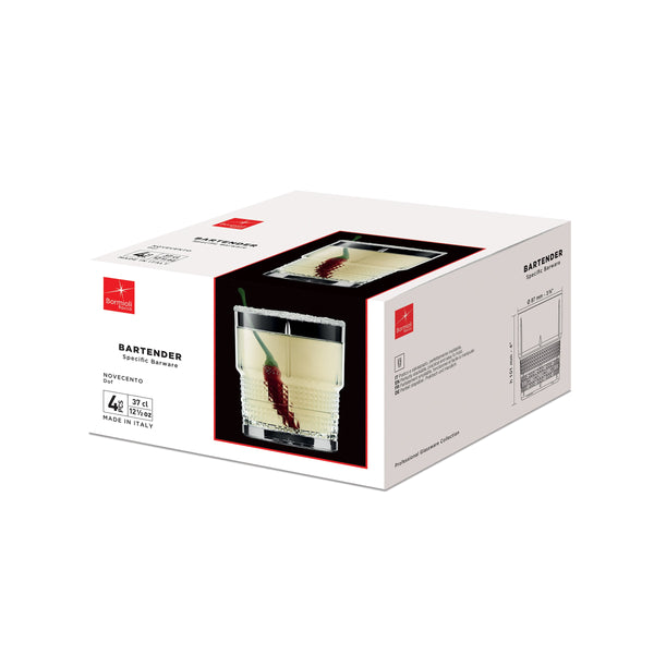 Bormioli Rocco Novecento DOF Stackable Drinking Glasses