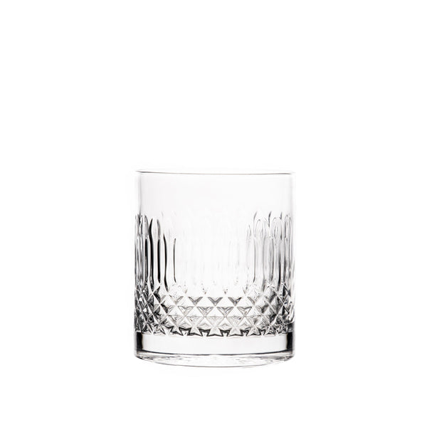 Luigi Bormioli Italian Premium Whiskey Glasses | Diamante | Set of 4