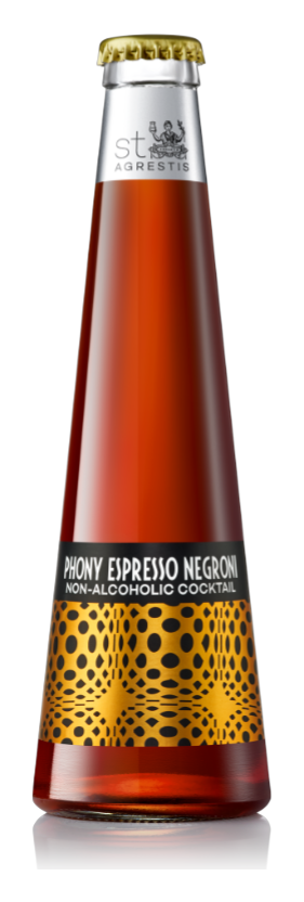 Non-Alcoholic Phony Espresso Negroni®.
