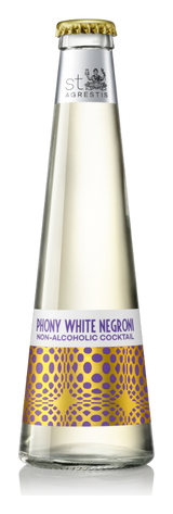 Phony White Negroni bottle